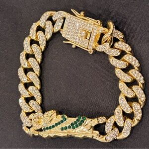Gold Cuban Link Bracelet